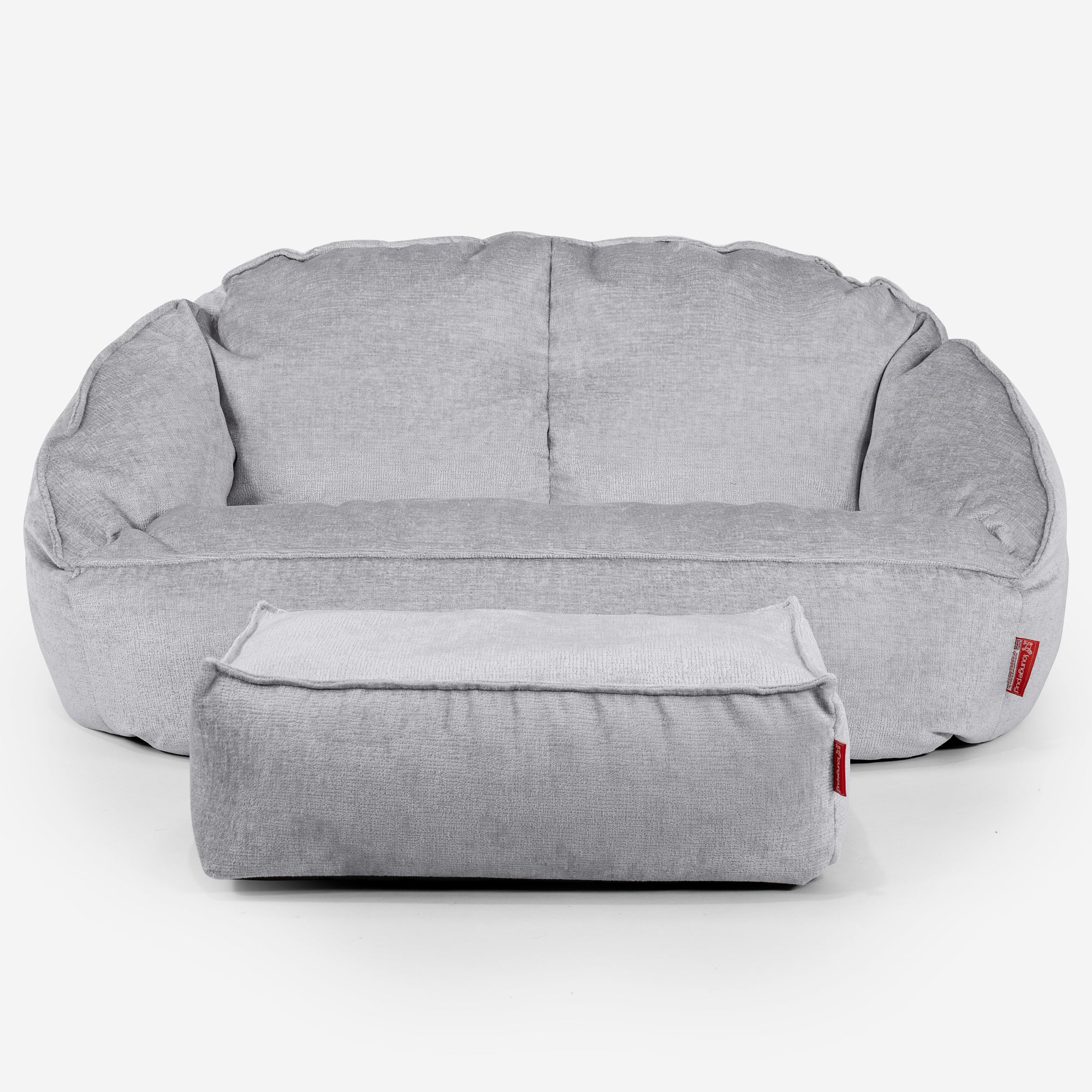 Saccosäck Soffa Bubble - Chenille Grå - Image 2