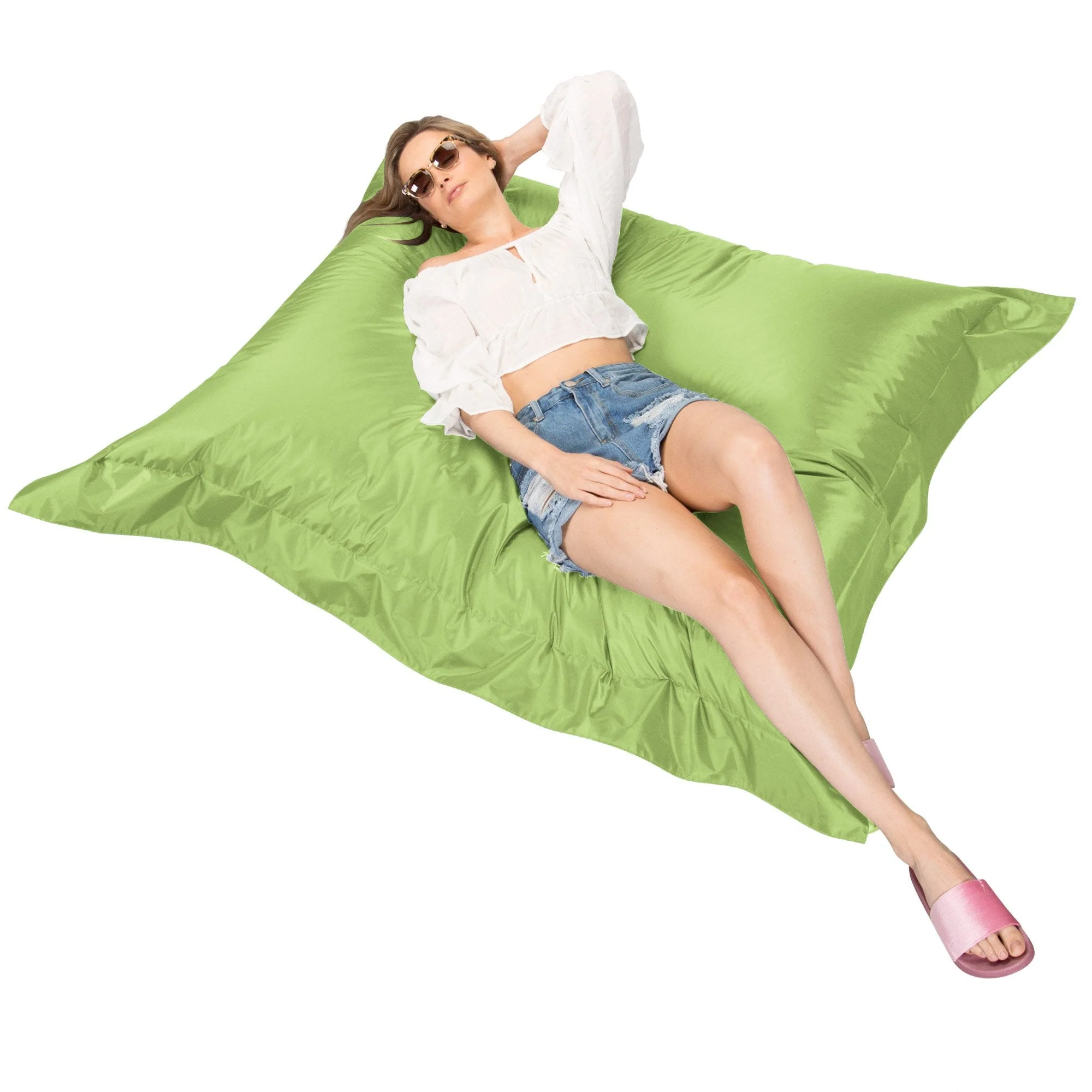 Saccosäck XXL Outdoor - SmartCanvas™ Äppelgrön - Image 4