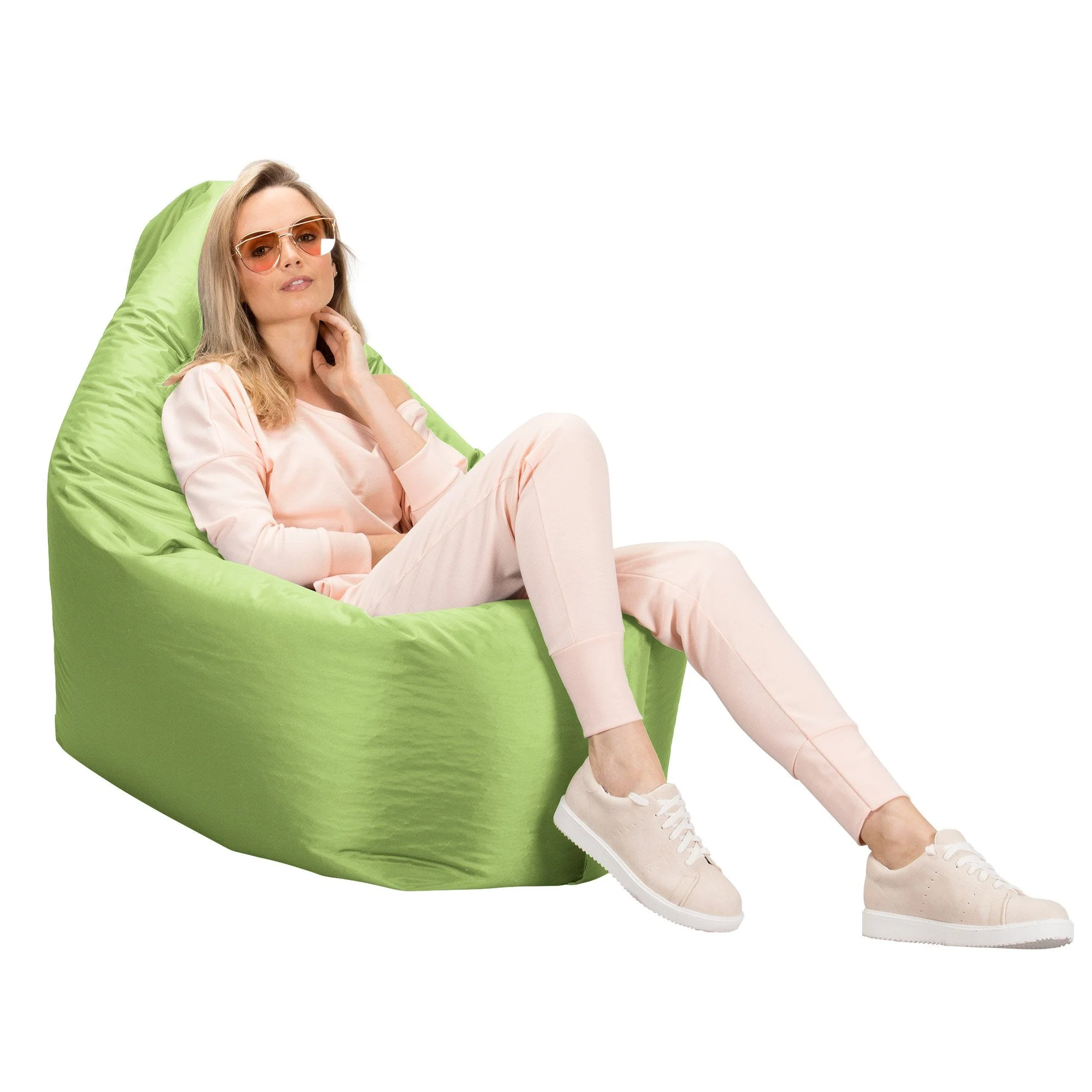 Saccosäck XXL Outdoor - SmartCanvas™ Äppelgrön - Image 5