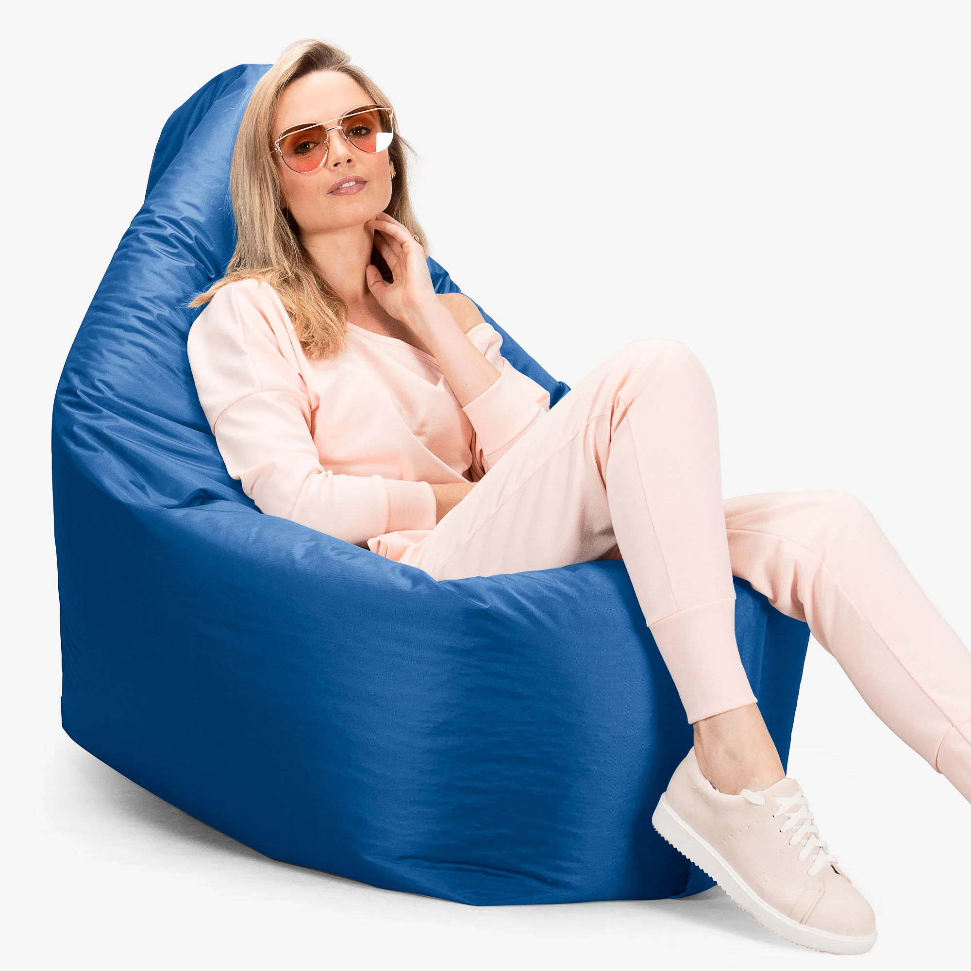 Saccosäck XXL Outdoor - SmartCanvas™ Blå - Image 6