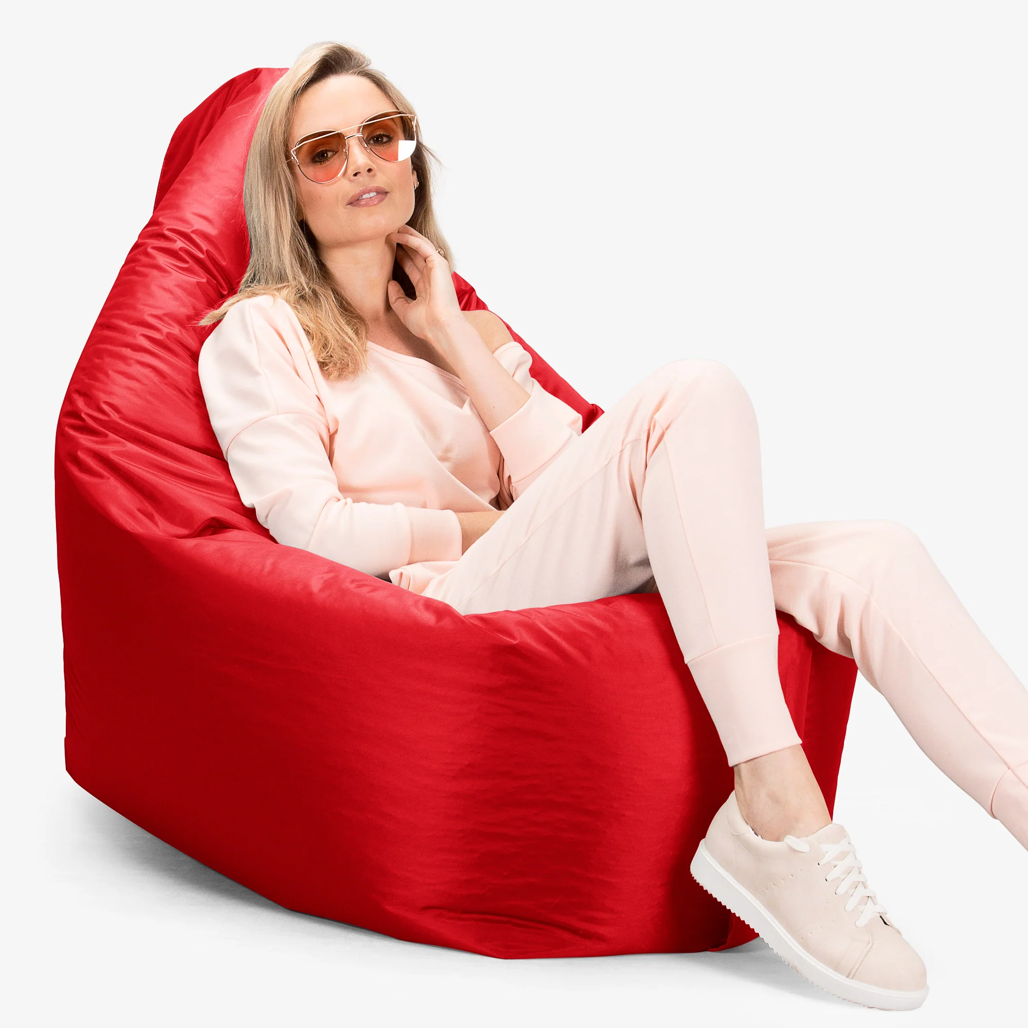 Saccosäck XXL Outdoor - SmartCanvas™ Röd - Image 6