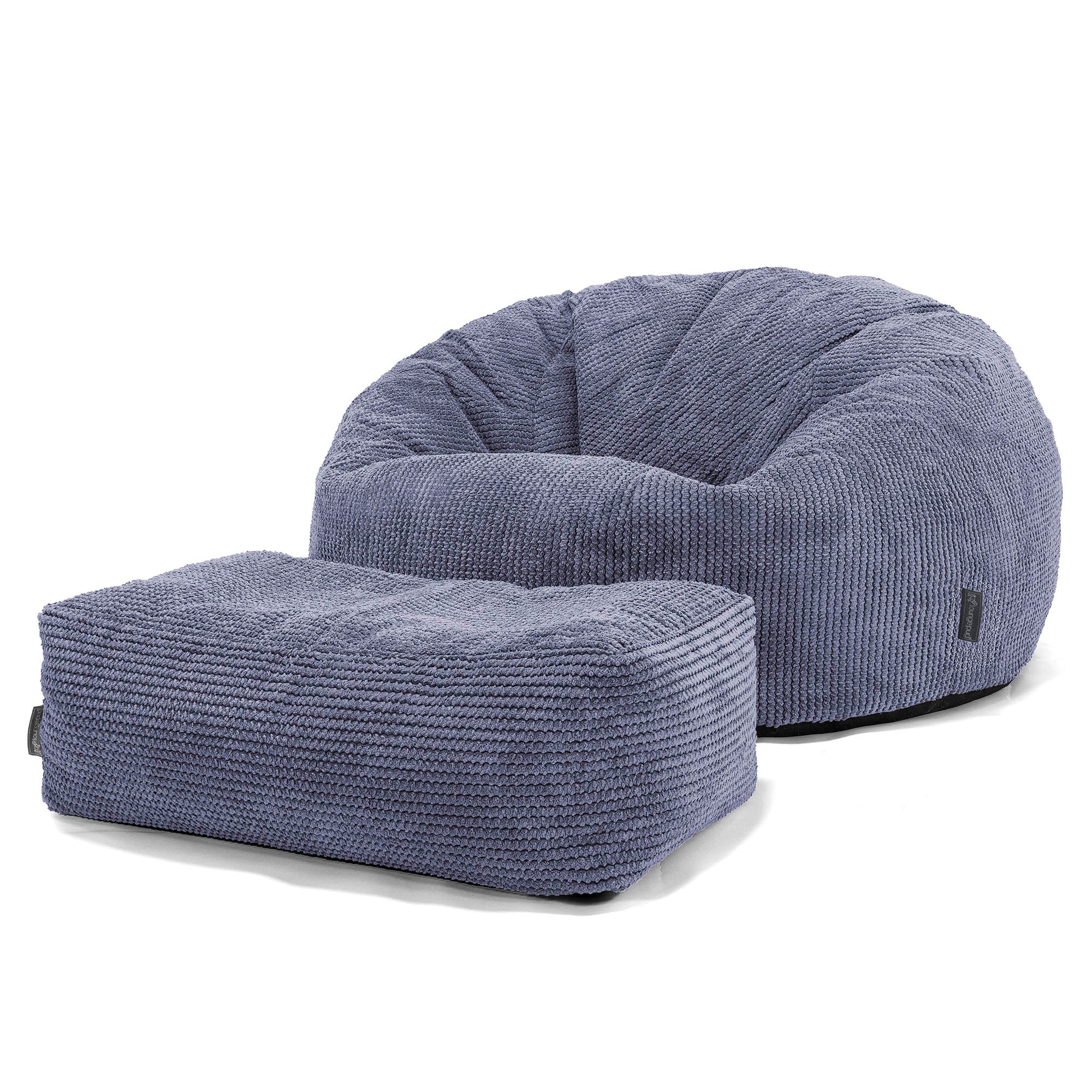 Saccosäckssoffa för Barn 6-14 år - Pom-pom Lila - Image 3