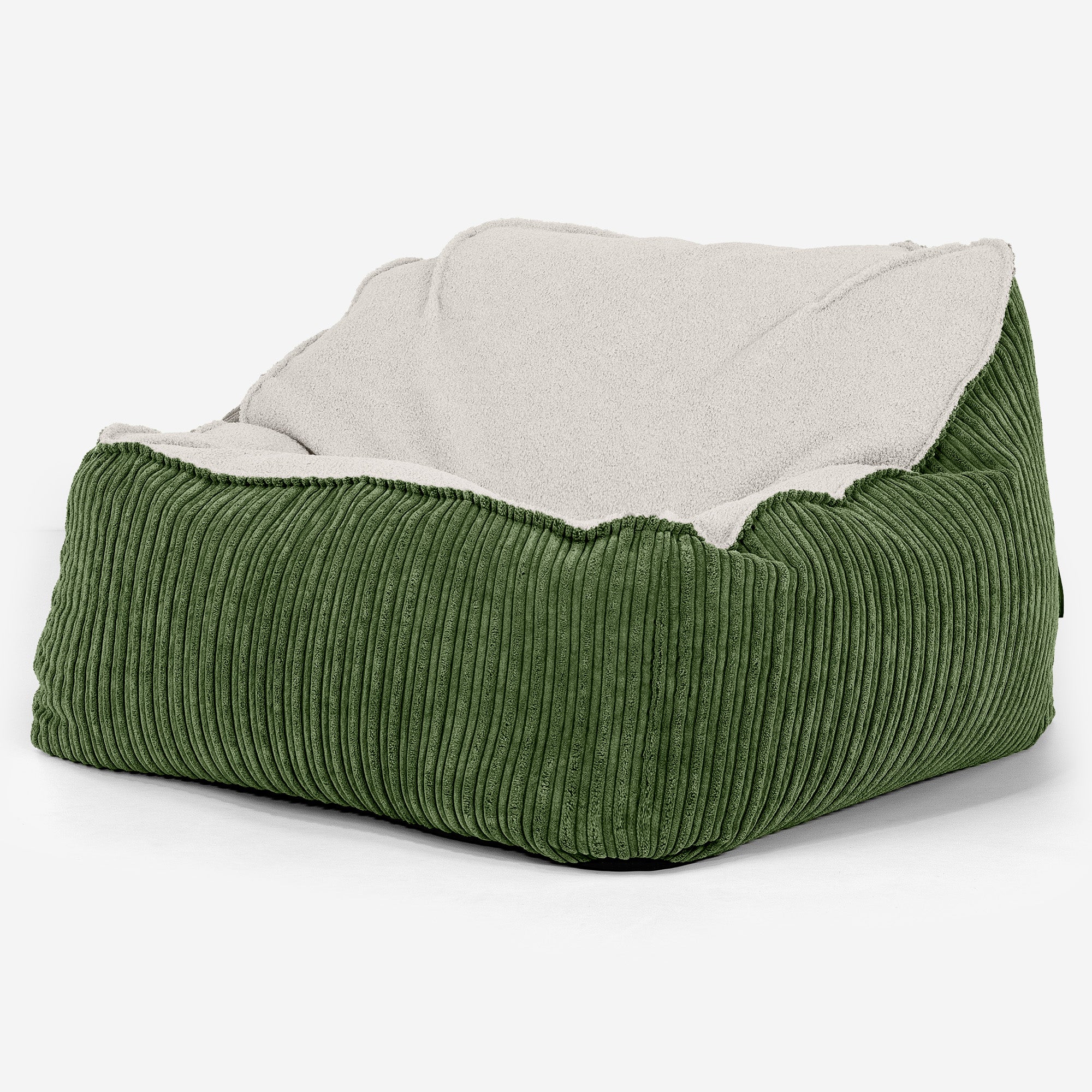 Saccosäckstolen Sloucher Ersättningsöverdrag - Boucle & Manchestertyg - Image 2