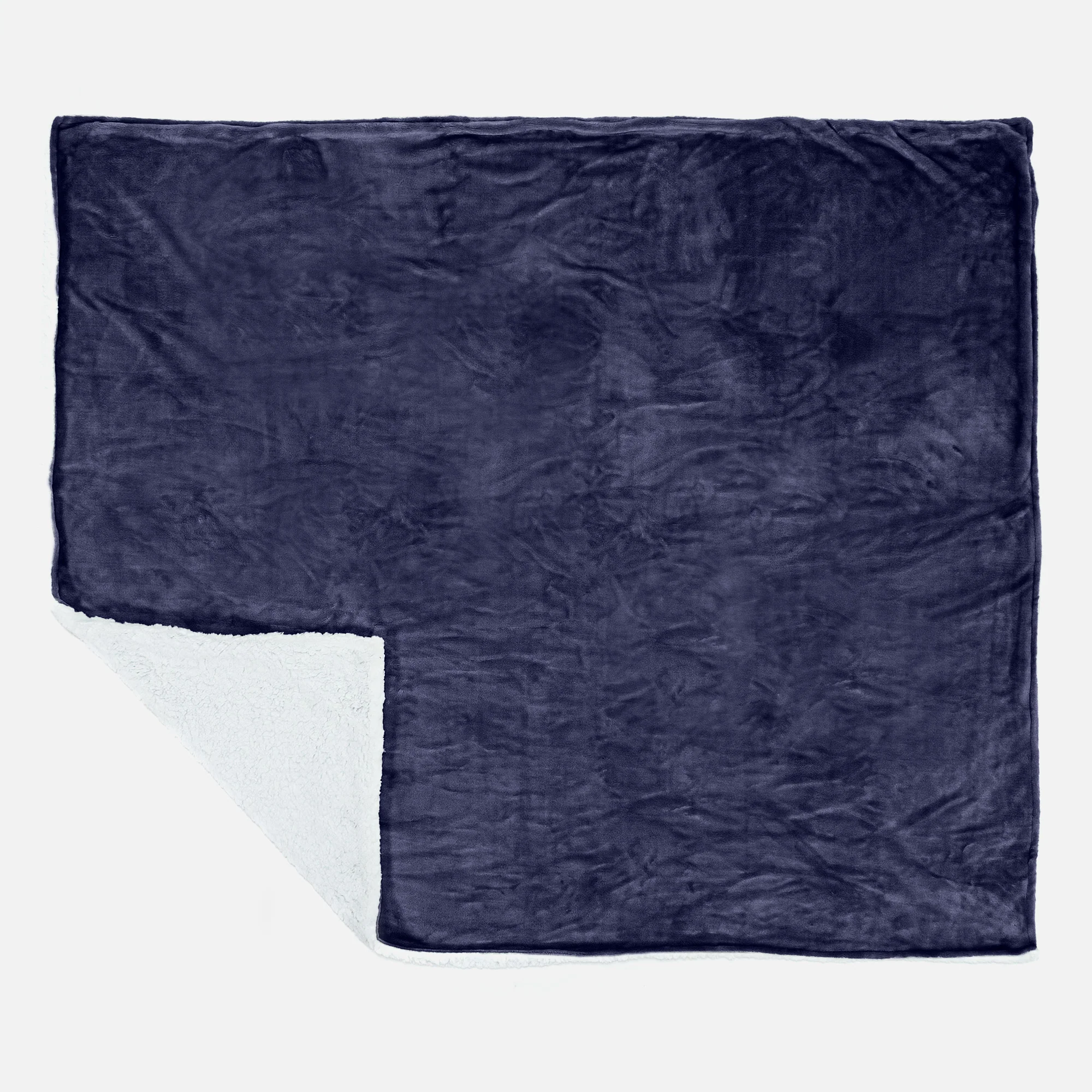 Sherpafilt - Sherpa Fleece Mörkblå - Image 3