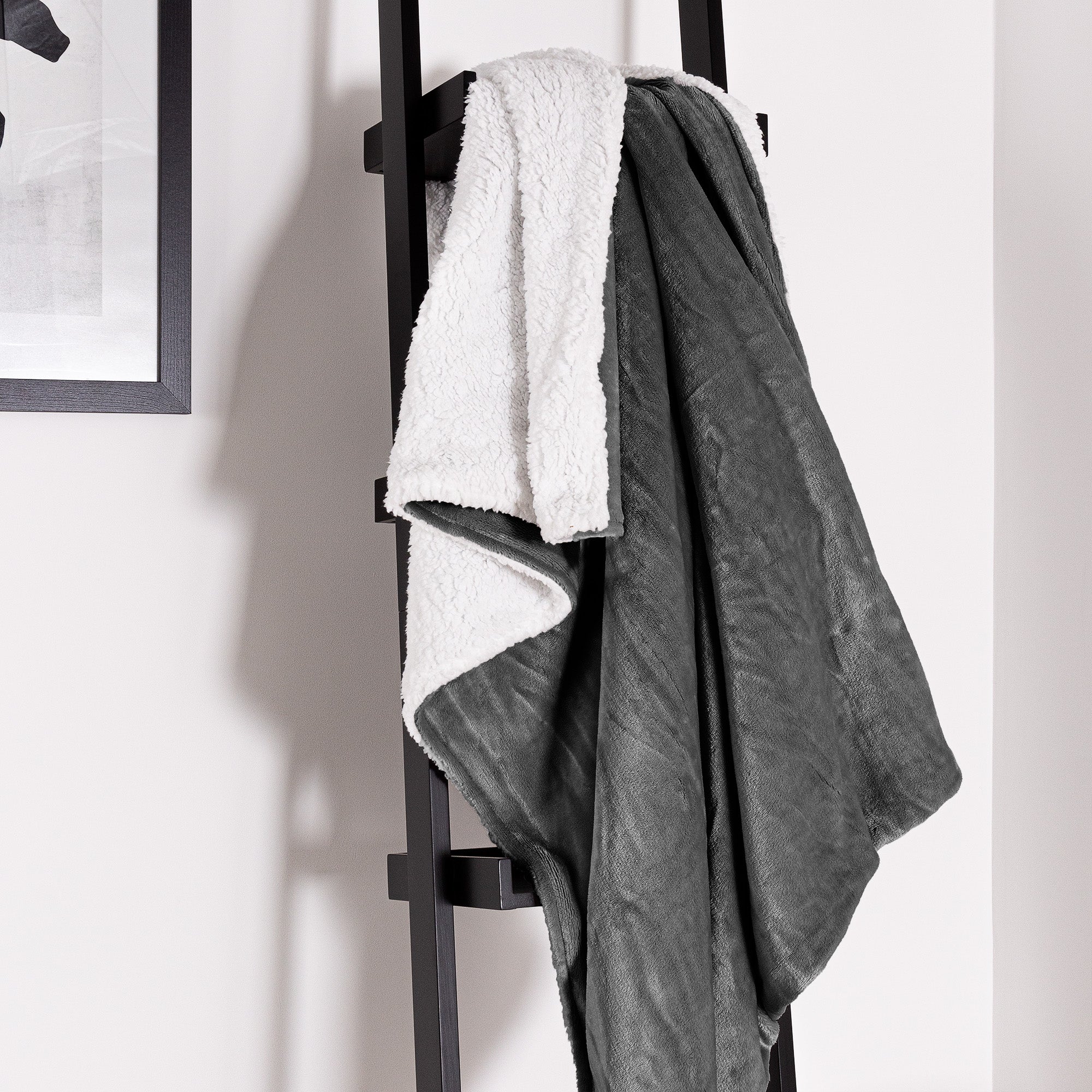Sherpafilt - Sherpa Fleece Grå - Image 5