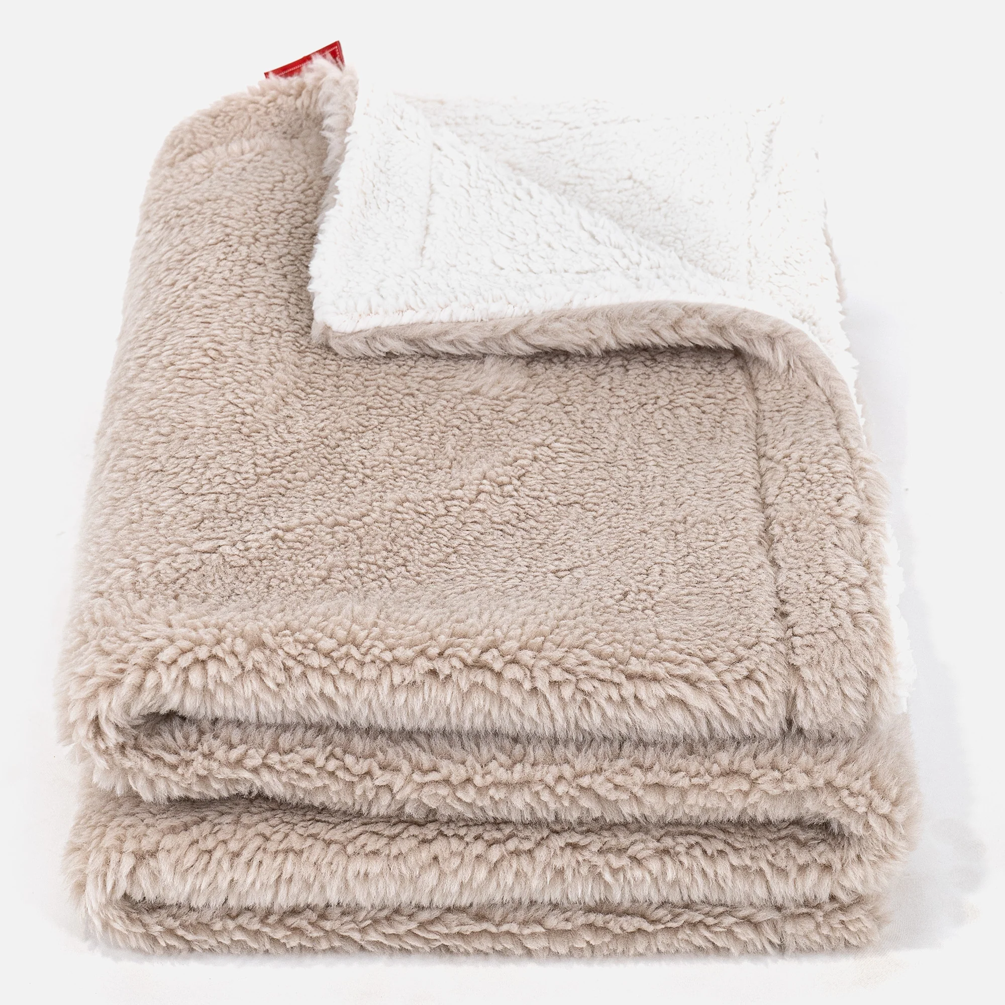 Sherpafilt - Teddy-fuskpäls Minkbrun - Image 2