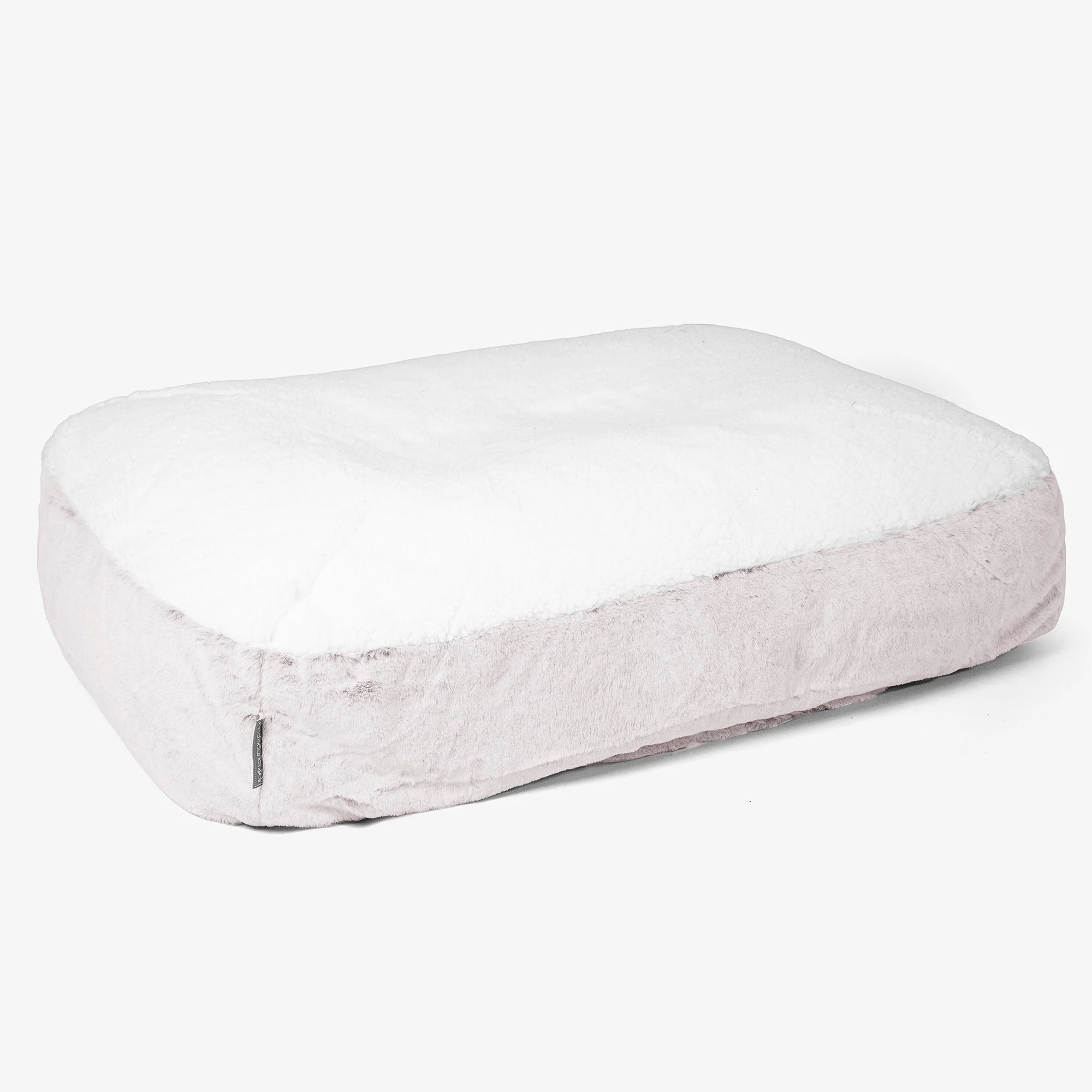 Sloucher Stor Hundsäng Ersättningsöverdrag - Fuskkaninpäls - Image 2
