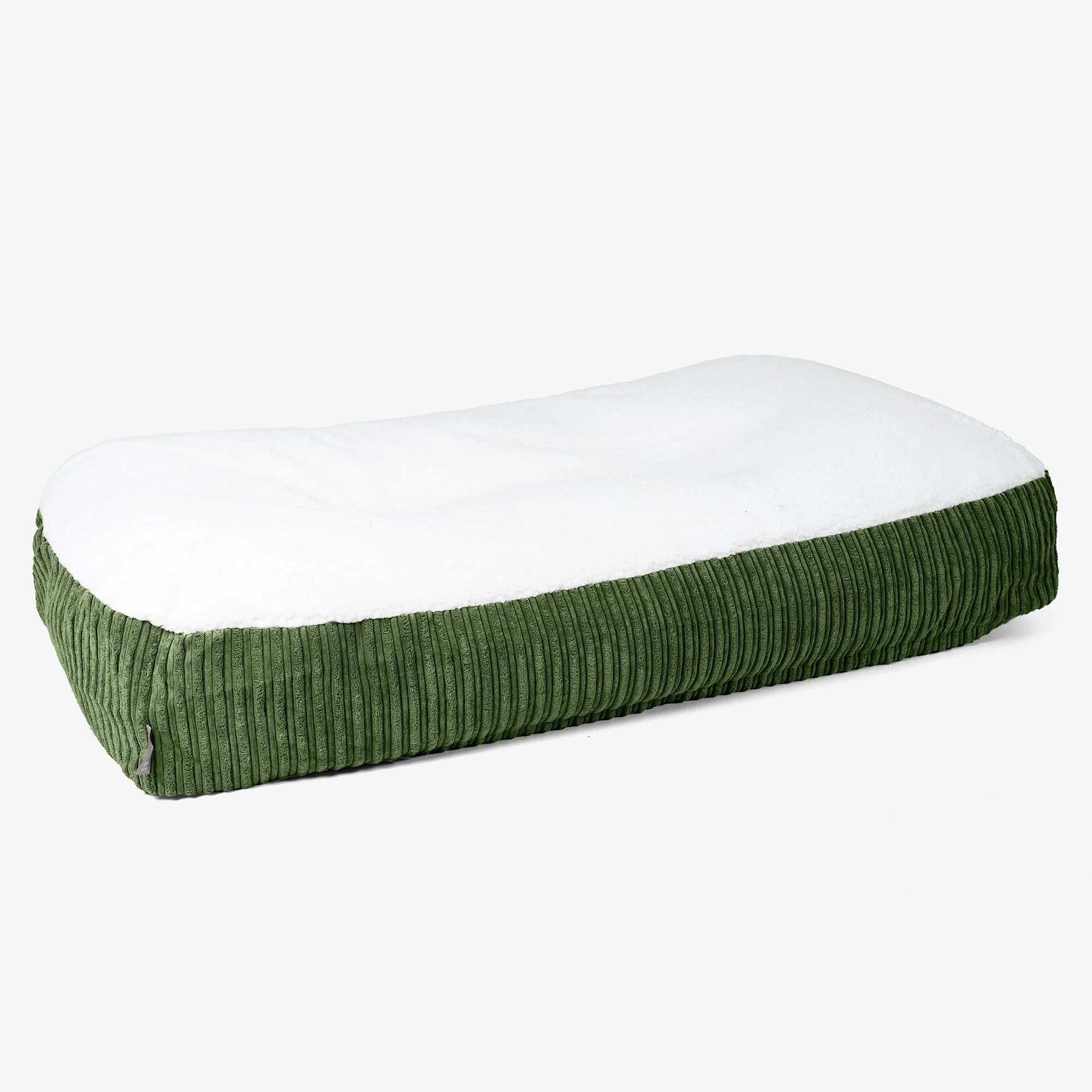 Sloucher XL Hundsäng Ersättningsöverdrag - Sherpa & Manchestertyg - Image 2