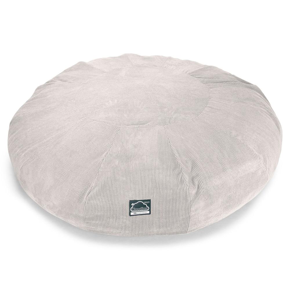Titanic Saccosäcksoffa XXXXXL C5000-L, CloudSac Memoryskum - Pom-pom Elfenbensvit - Image 4