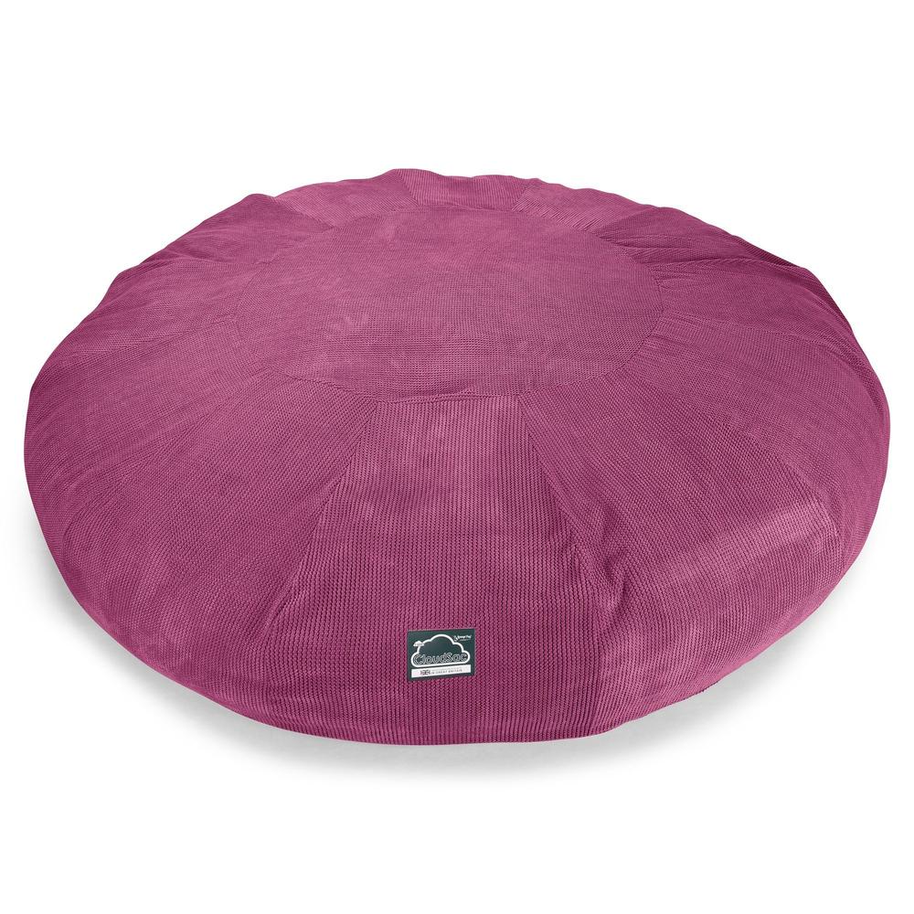 Titanic Saccosäcksoffa XXXXXL C5000-L, CloudSac Memoryskum - Pom-pom Rosa - Image 4