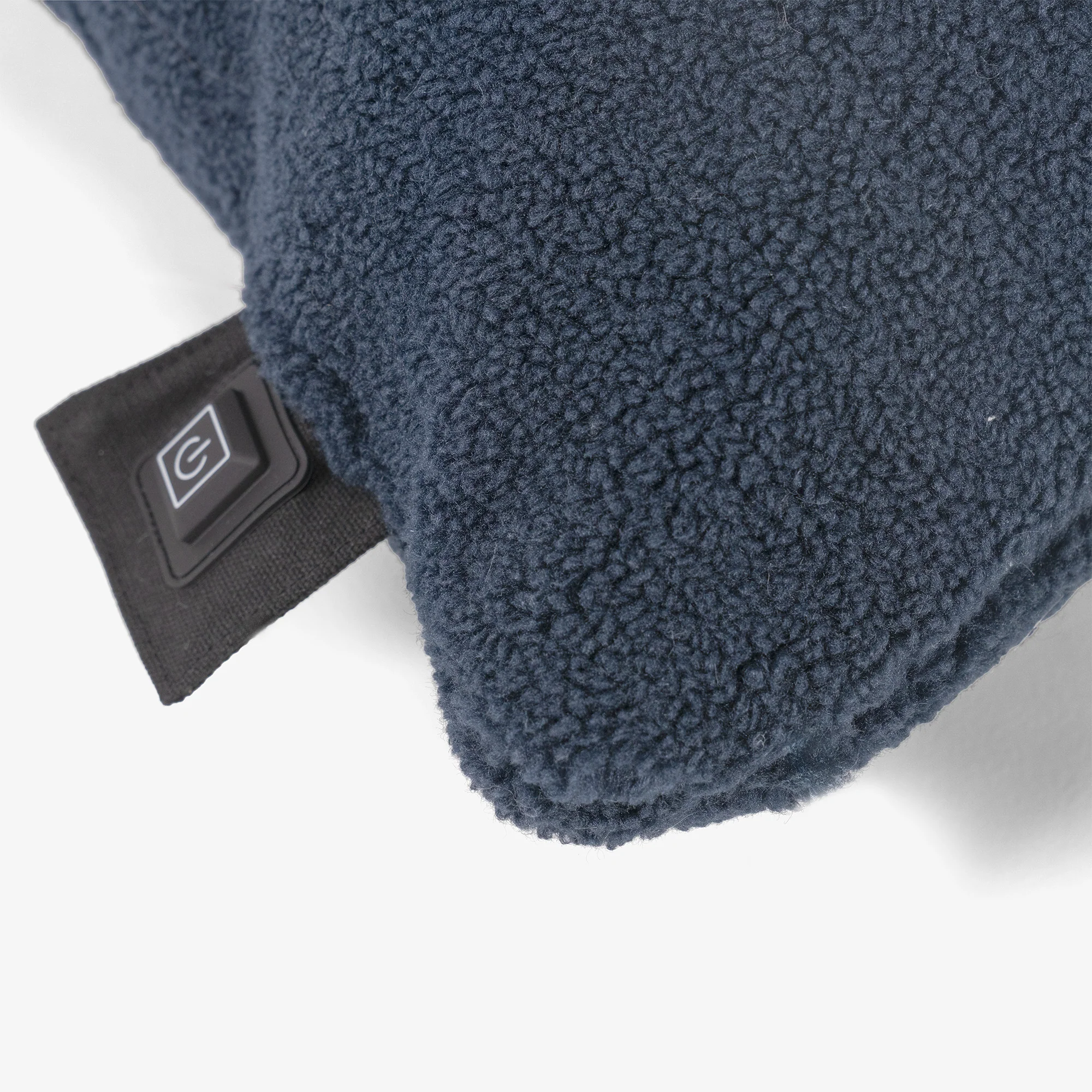 Uppvärmd Kudde 45 x 45cm - Sherpa Marinblå - Image 2